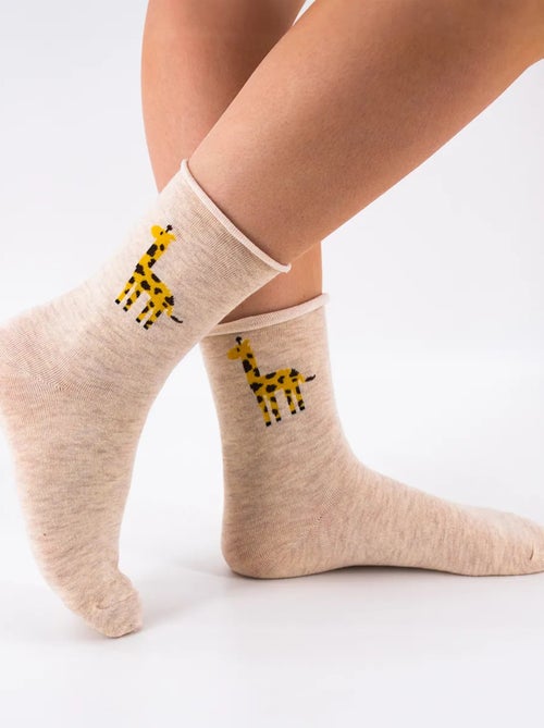 Chaussettes Animaux - Kiabi