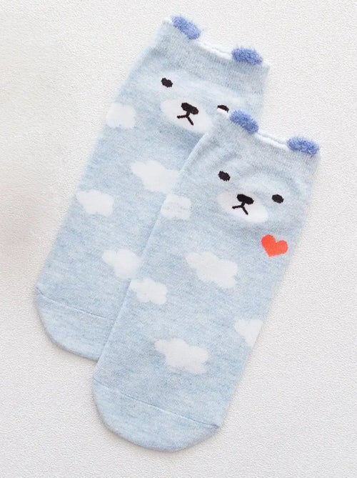 Chaussettes Animaux Oreilles | Titeschaussettes - Kiabi