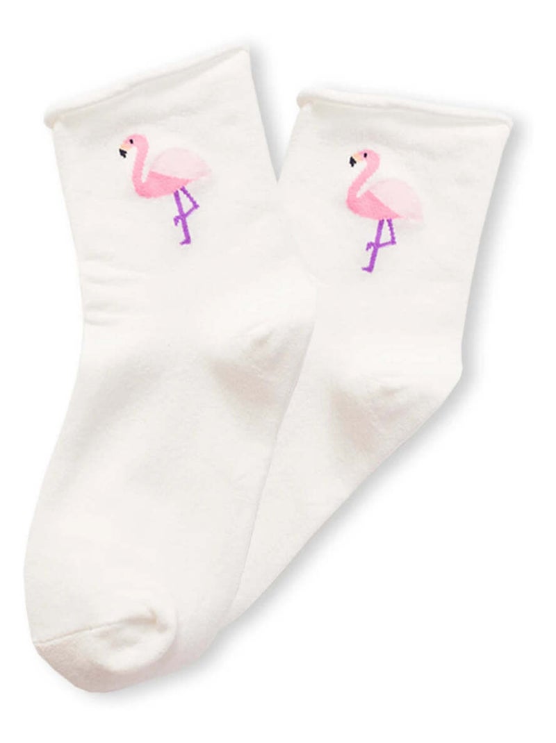 Chaussettes Animaux | Titeschaussettes Blanc - Kiabi