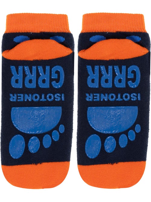 Chaussettes anti-dérapantes coton, picots antidérapants bébé garçon isotoner - Kiabi