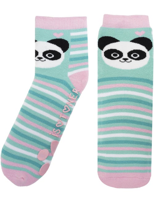 Chaussettes anti-dérapantes coton, picots antidérapants fille isotoner - Kiabi Chaussettes anti-dérapantes coton, picots antidérapants fille isotoner - Kiabi