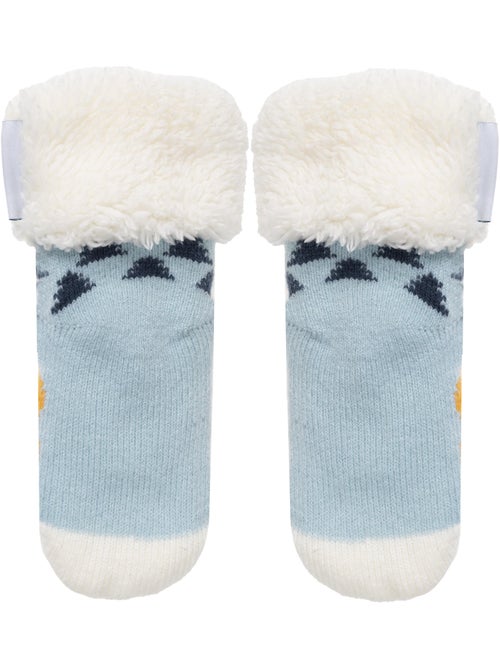Chaussettes anti-dérapantes maille jacquard, picots antidérapants mixte enfant isotoner - Kiabi Chaussettes anti-dérapantes maille jacquard, picots antidérapants mixte enfant isotoner - Kiabi