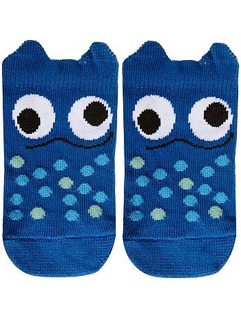 Chaussettes anti-dérapantes monstre garçon Isotoner