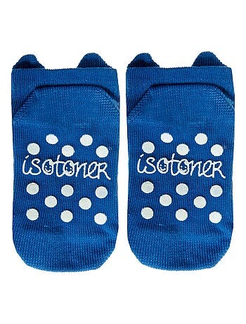 Chaussettes anti-dérapantes monstre garçon Isotoner