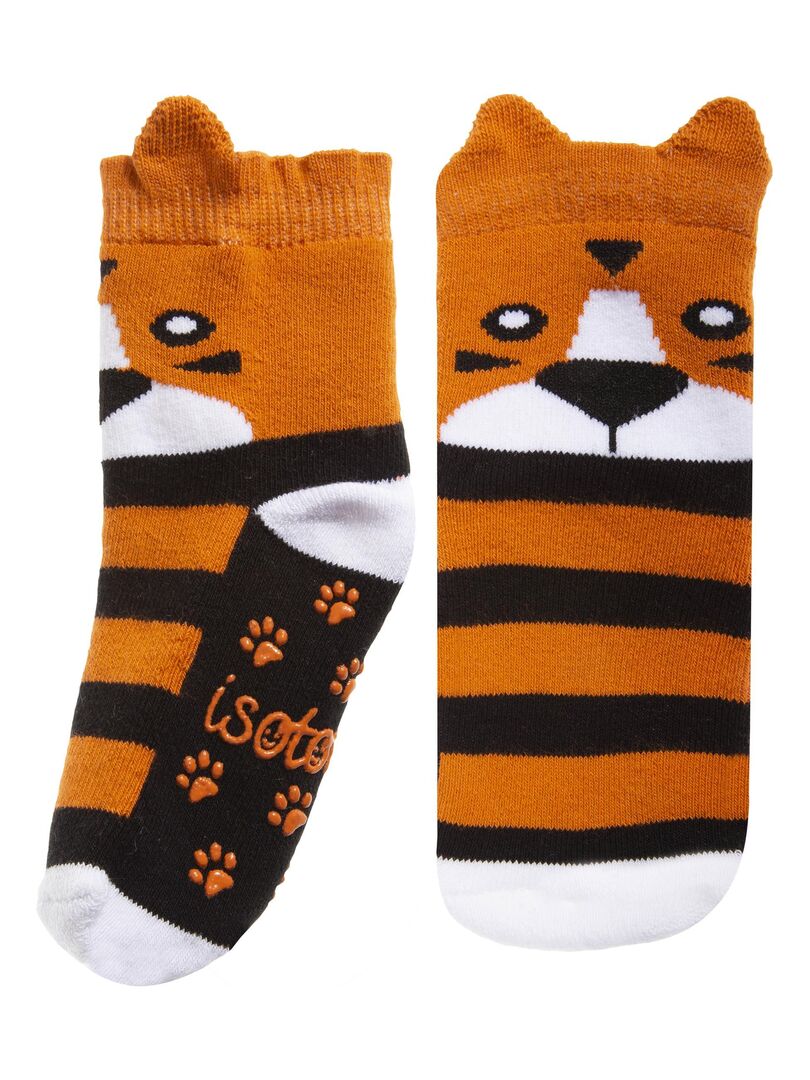 Chaussettes anti derapantes Multicolore Kiabi 4.99
