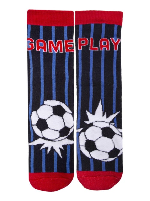 Chaussettes antidérapantes Enfant Foot - Kiabi