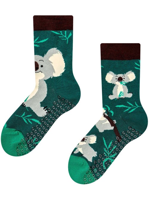 Chaussettes antidérapantes enfants koala - Kiabi Chaussettes antidérapantes enfants koala - Kiabi