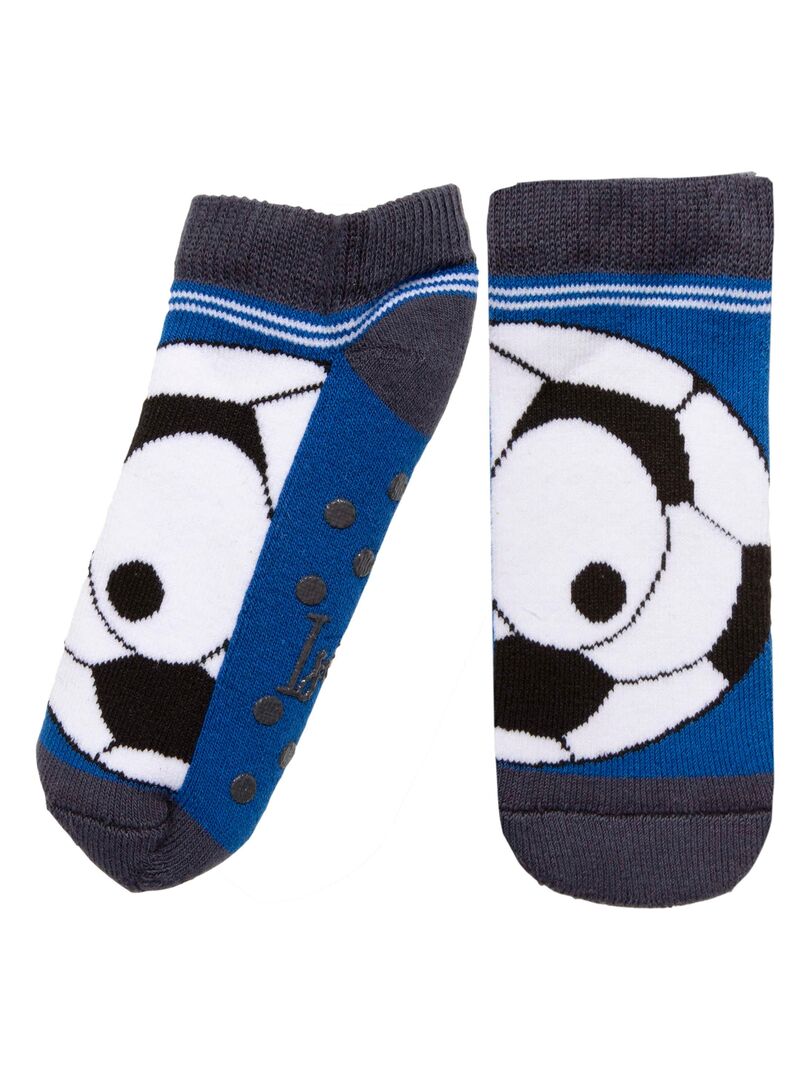 3 Paires Chaussettes De Foot Antidérapante Chaussettes Football