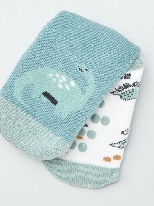 Chaussettes antidérapantes - Kiabi