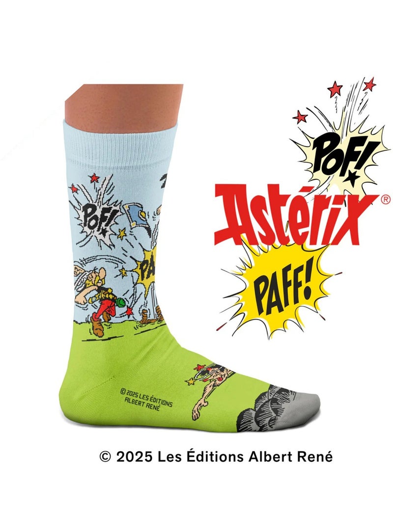 Chaussettes Astérix, La Bataille Bleu - Kiabi