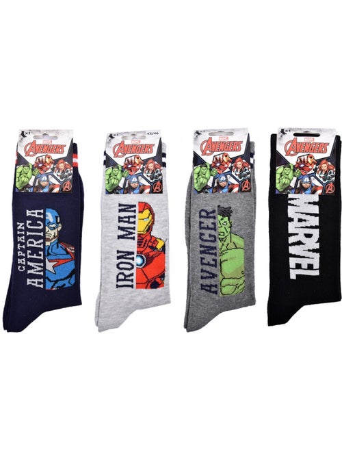 Chaussettes AVENGERS - Pack de 4 - Kiabi