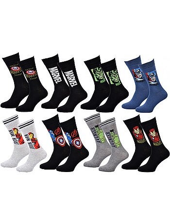 Chaussettes AVENGERS - Pack de 8