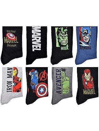 Chaussettes AVENGERS - Pack de 8