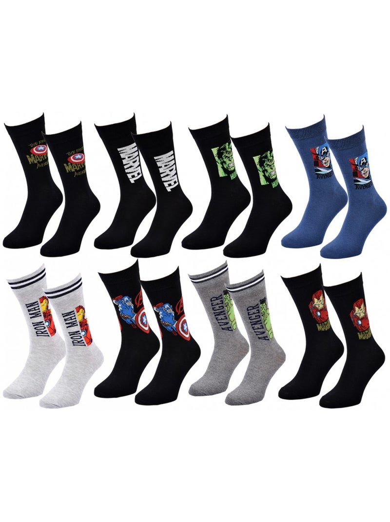 Chaussettes AVENGERS - Pack de 8 Multicolore - Kiabi