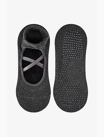 Chaussettes ballerines en éponge penti