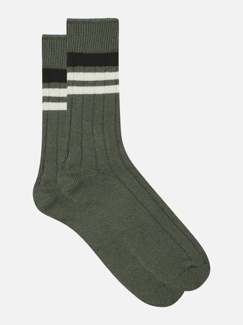 Chaussettes Bamboo Retro Sporty - Kiabi