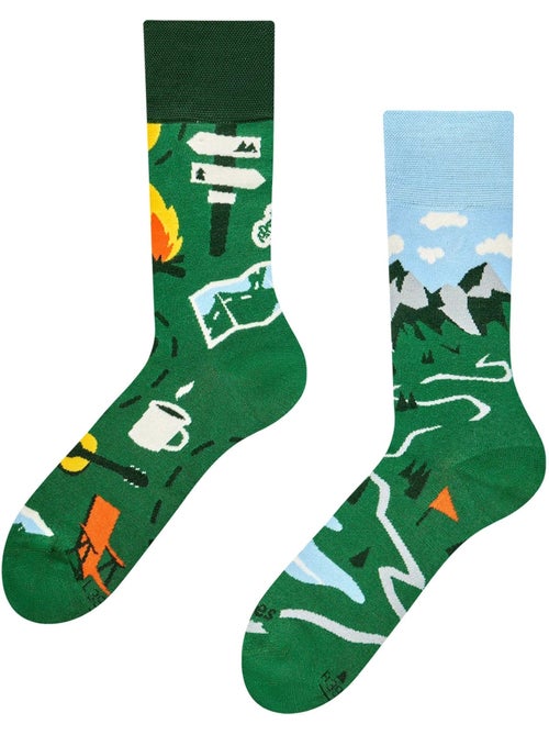 Chaussettes bambou évasion nature - Kiabi