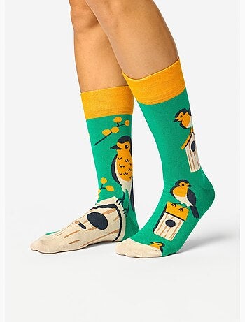 Chaussettes Bambou Nids d'Oiseaux