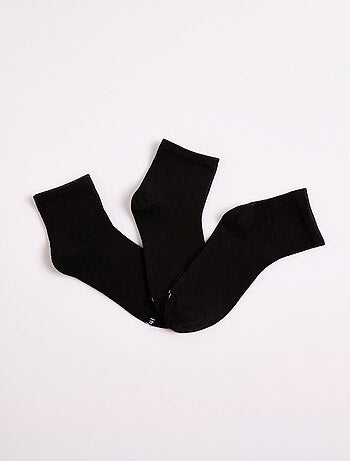 Chaussettes basses coton majoritaire
