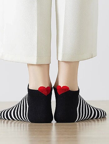 Chaussettes Basses Coup de Coeur Marine