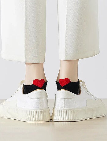 Chaussettes Basses Coup de Coeur Marine