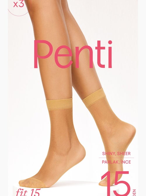 Chaussettes basses fit femme penti - Kiabi Chaussettes basses fit femme penti - Kiabi