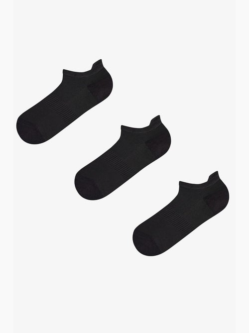 Chaussettes basses paire sport back coton penti - Kiabi Chaussettes basses paire sport back coton penti - Kiabi