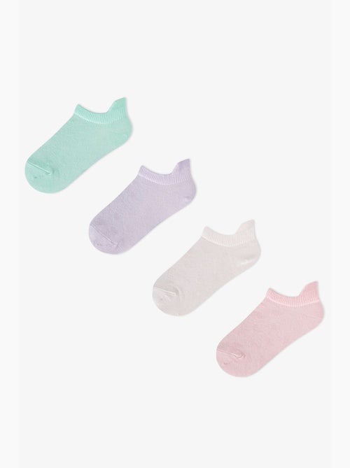 Chaussettes basses puff hearts fille penti - Kiabi Chaussettes basses puff hearts fille penti - Kiabi