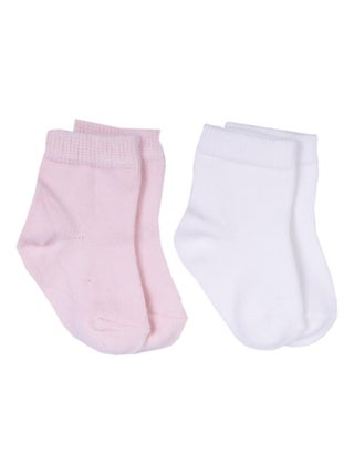 Chaussettes Bébé en Coton Bio, Lot de Deux Paires Kitikate