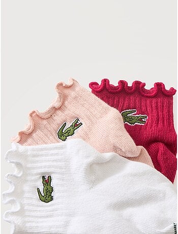 Chaussettes bébé lot de 3 - lacoste
