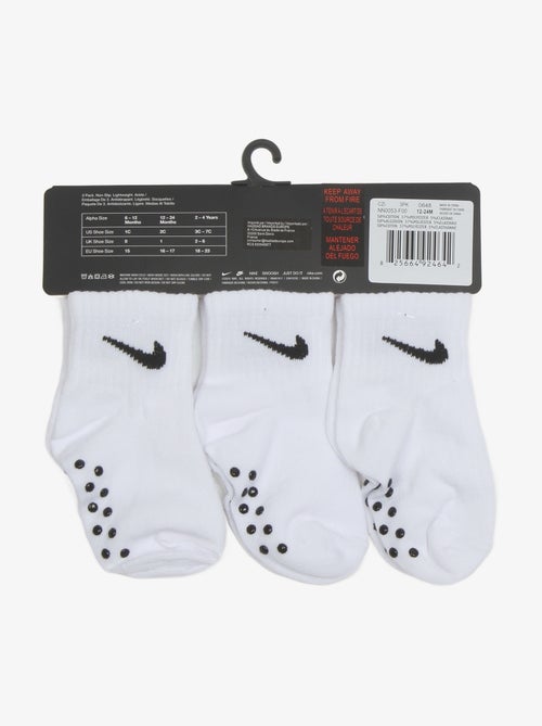 Chaussettes bébé lot de 3 - nike - Kiabi