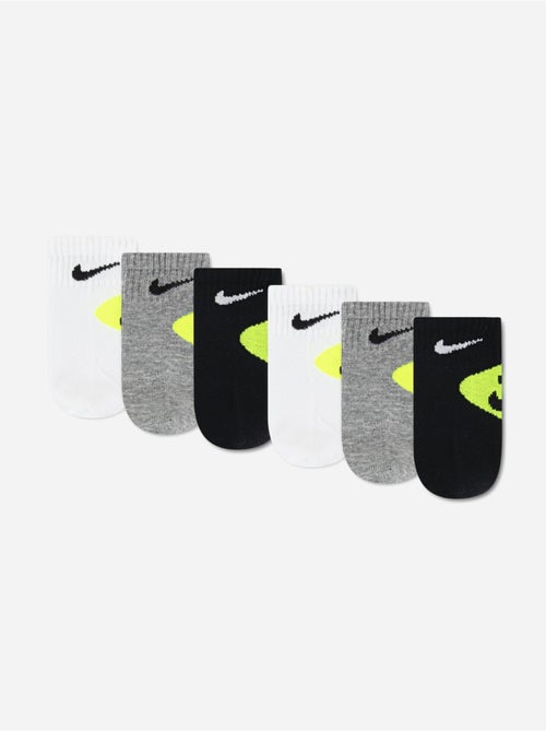 Chaussettes Bébé lot de 6 - Nike - Kiabi Chaussettes Bébé lot de 6 - Nike - Kiabi