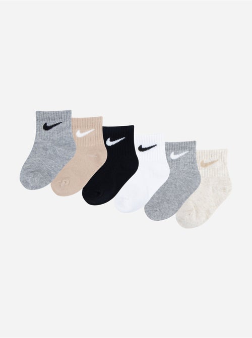 Chaussettes bébé lot de 6 - nike - Kiabi Chaussettes bébé lot de 6 - nike - Kiabi