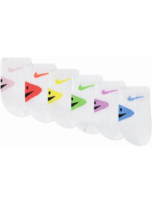 Chaussettes bébé lot de 6 - nike - Kiabi