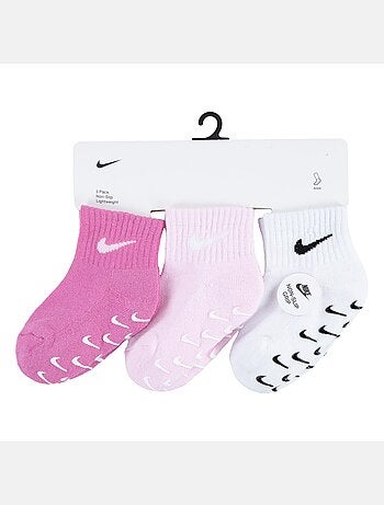 Chaussettes Bébé Nike lot de 3