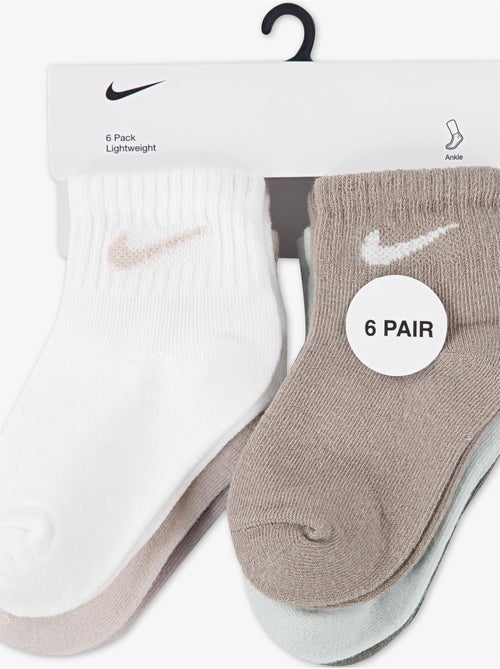 Chaussettes Bébé pack de 6 - Nike - Kiabi Chaussettes Bébé pack de 6 - Nike - Kiabi