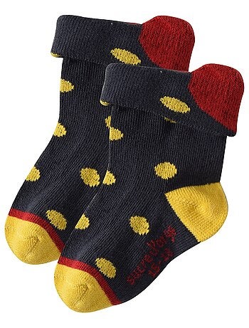 CHAUSSETTES BETTINA A GROS POIS