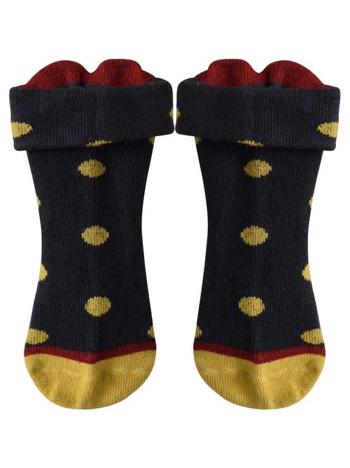 CHAUSSETTES BETTINA A GROS POIS - Kiabi