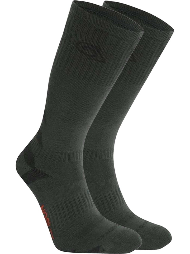 Chaussettes bicolores pour bottes adventure - craghoppers Bleu marine - Kiabi