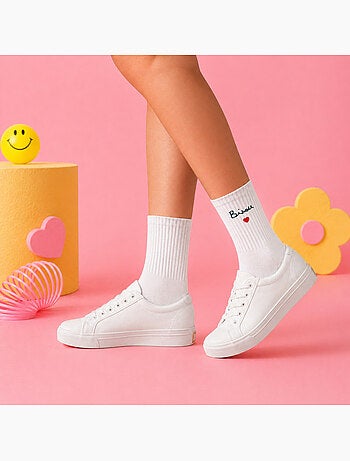 Chaussettes BISOU CŒUR