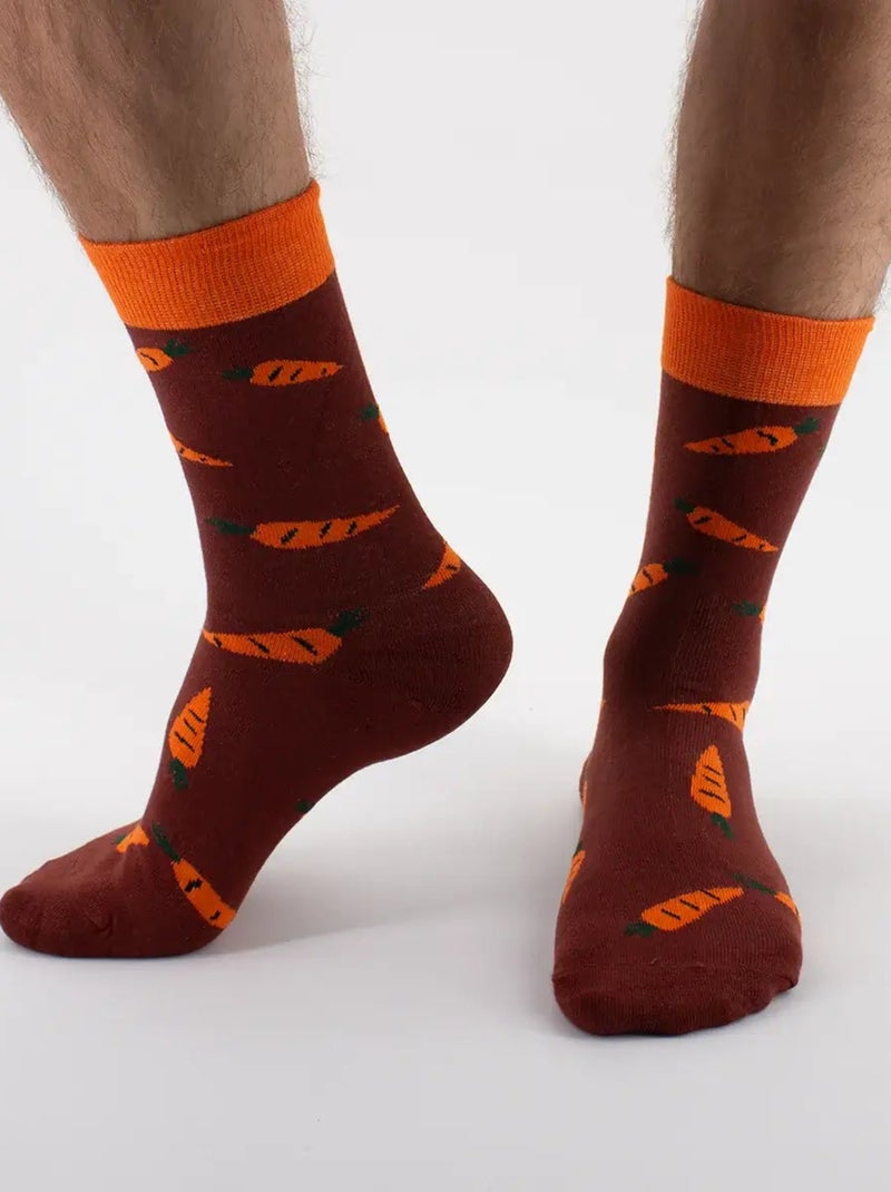 Chaussettes Carotte | Titeschaussettes Noir - Kiabi