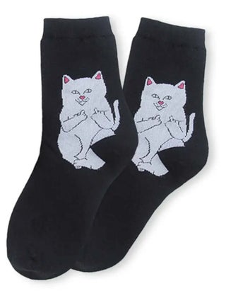 Chaussettes Chat Rebel | Titeschaussettes
