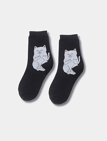 Chaussettes Chat Rebelle