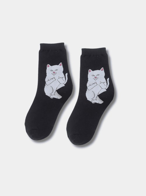 Chaussettes Chat Rebelle - Kiabi