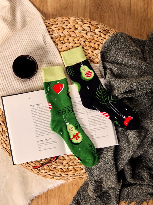 Chaussettes Chaudes Avocats de Fêtes - Kiabi