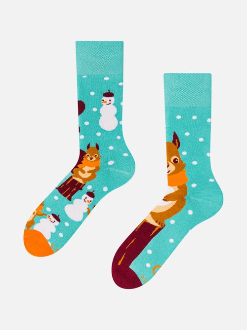 Chaussettes Chaudes Écureuil d'Hiver - Kiabi