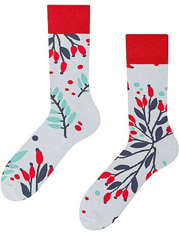 Chaussettes Chaudes Églantier dans la Neige