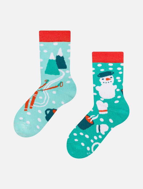 Chaussettes Chaudes Enfants Aventure Hivernale - Kiabi