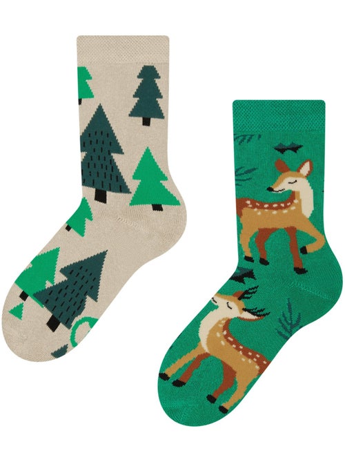 Chaussettes Chaudes Enfants Chevrette et Cerf - Kiabi