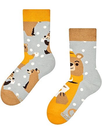 Chaussettes Chaudes Enfants Les Ours Prennent Le Thé